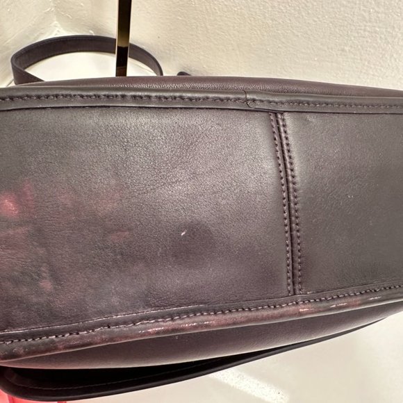 Almost Vintage Coach City Bag Purple (aka Eggplant) Style Number 9790 - Picture 9 of 14